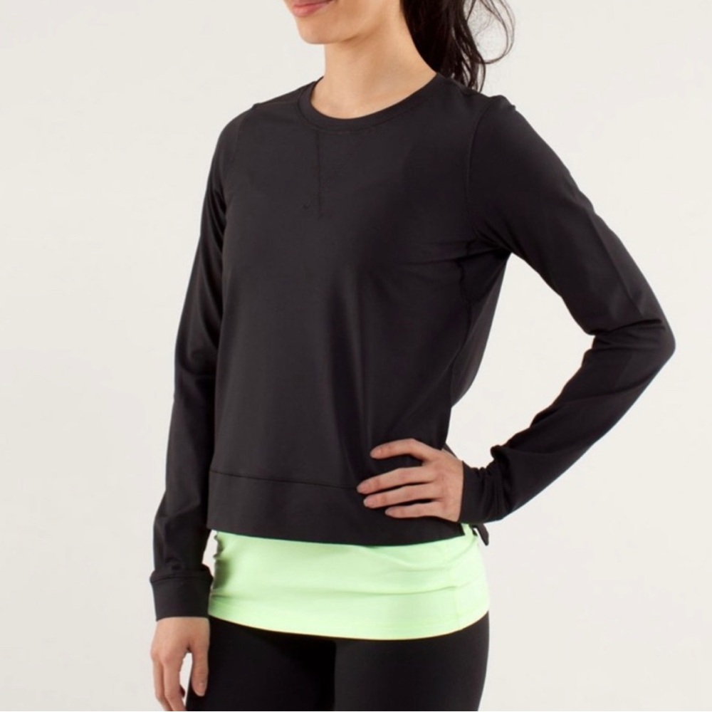 Lululemon run warm up crew